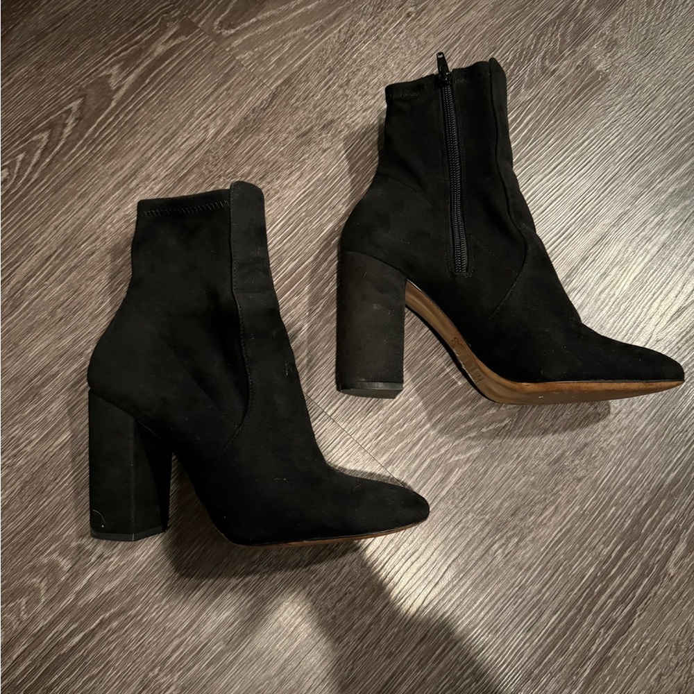 ALDO black booties